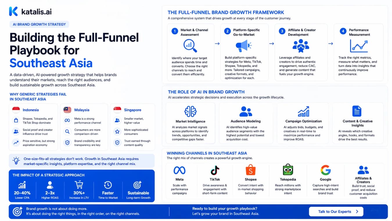 AI Performance Marketing: How Katalis AI Delivers Measurable Results Across Meta, TikTok, Shopee, and Tokopedia